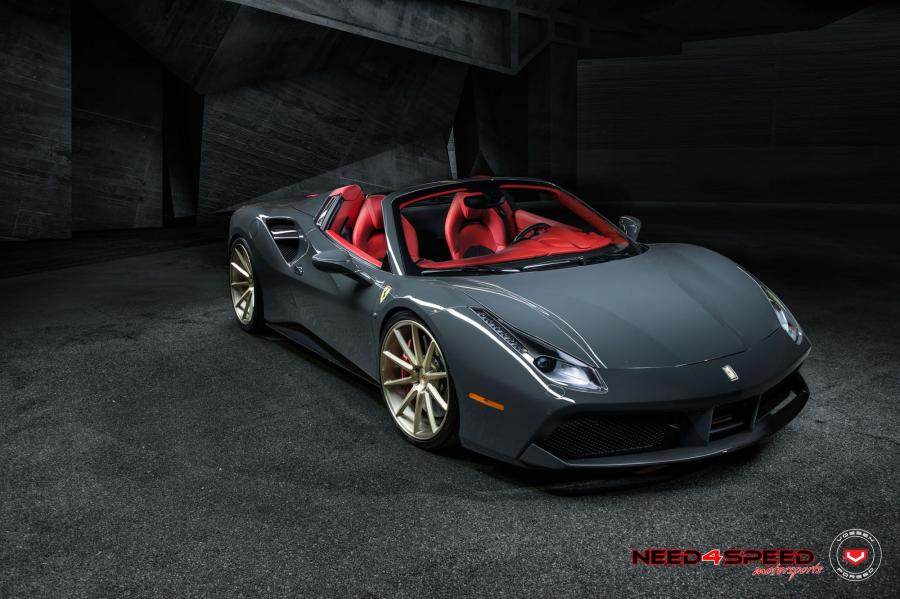Ferrari 488 GTB Need 4 Speed on Vossen Wheels (VPS-310) '2017